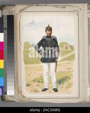 Soldat in Deutschland, 1871-1909 Deutschland, 1871-1909; Deutschland, 1871-1909 Stockfoto