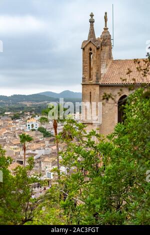 Kirche der Verklärung des Herrn in Arta, Mallorca, Spanien Stockfoto