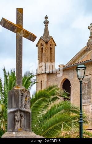 Kirche der Verklärung des Herrn in Arta, Mallorca, Spanien Stockfoto