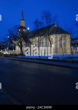 Die Kathedrale von Tromsø, Norwegen Stockfoto