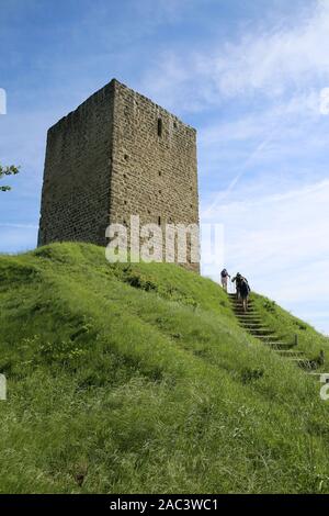 Chateau D'Albon, La Drôme, Rhône-Alpes, Frankreich Stockfoto