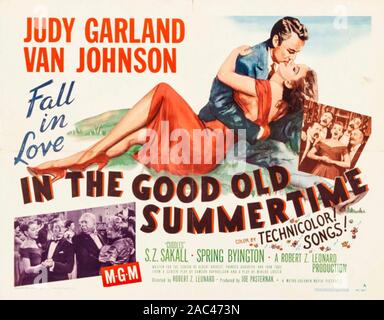 IN DEN GUTEN ALTEN SOMMER MGM Film 1949 mit Judy Garland und Van Johnson Stockfoto