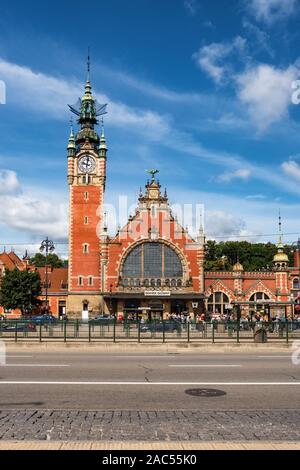 Gdansk Glowny ist der Hauptbahnhof in Danzig, Polen Stockfoto