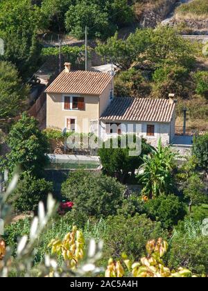 Kleine Finca bei Estellences, Mallorca, Balearen, Spanien Stockfoto