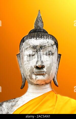 Ändern der Buddha in Thailand, Sukhothai Stockfoto