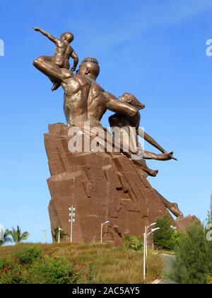 Monument der afrikanischen Renaissance in Dakar/Senegal Stockfoto