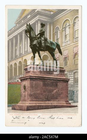 Hooker Statue, Boston, Mass 1903-1904 Hooker Statue, Boston, Mass. Stockfoto