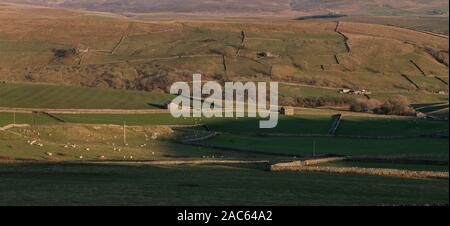 Abend in Ribblesdale. Yorkshire Stockfoto