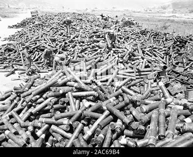 Der Koreakrieg in seltenen Foto, 1951-1953 Stockfoto