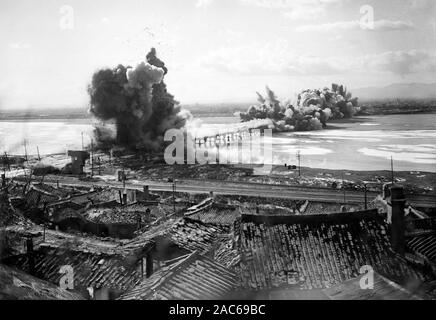 Der Koreakrieg in seltenen Foto, 1951-1953 Stockfoto