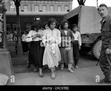 Der Koreakrieg in seltenen Foto, 1951-1953 Stockfoto