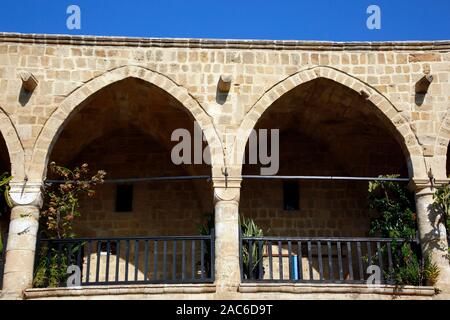 Büyük Han (Grosse Herberge) - frühere Karawanserei, Nikosia/Lefkosia, Türkische Republik Nordzypern Stockfoto