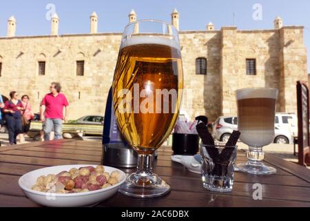 Büyük Han (Grosse Herberge) - frühere Karawanserei, Nikosia/Lefkosia, Türkische Republik Nordzypern Stockfoto