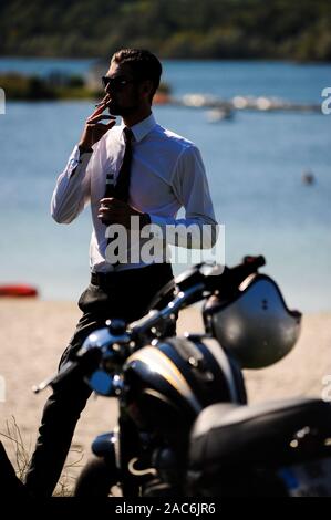 Der distinguished Gentleman - Paris Stockfoto