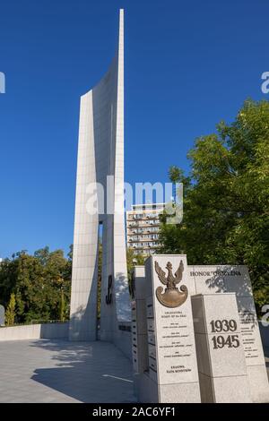 Polen, Warschau, Denkmal des polnischen U-Staat und Armee Stockfoto