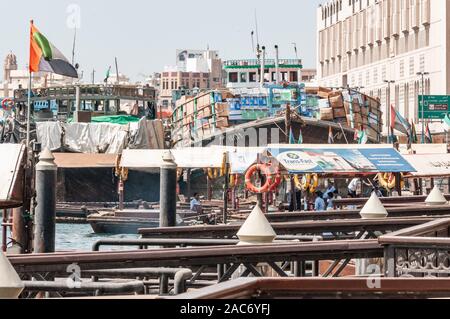 Dubai Creek, Dubai, Vereinigte Arabische Emirate (UAE) Stockfoto