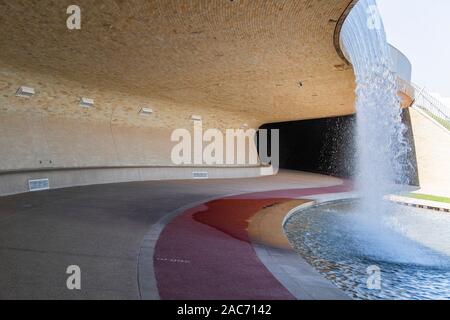 Sauerstoff park Qatar Foundation Brunnen Stockfoto