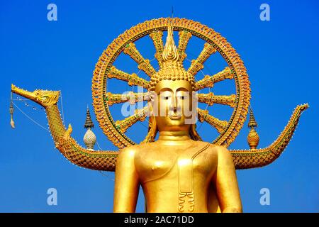 Big Buddha von Koh Samui - Wat Phra Yai Stockfoto