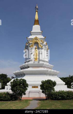 Stupa Phra That Bang Phuan, Original in Nong Khai, Thailand Stockfoto