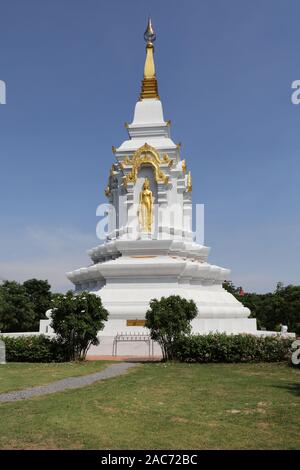 Stupa Phra That Bang Phuan, Original in Nong Khai, Thailand Stockfoto