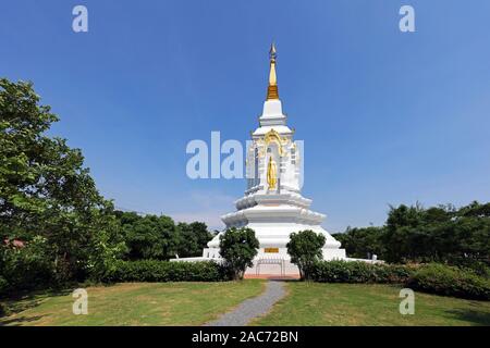 Stupa Phra That Bang Phuan, Original in Nong Khai, Thailand Stockfoto