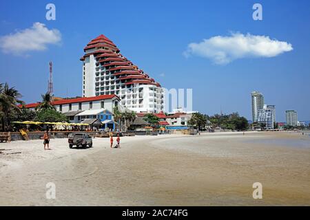 Asien, Thailand, Strand von Hua Hin Stockfoto