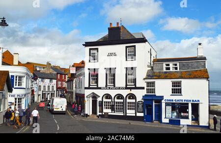 Rock Point Inn, Lyme Regis, Dorset, England, Großbritannien Stockfoto