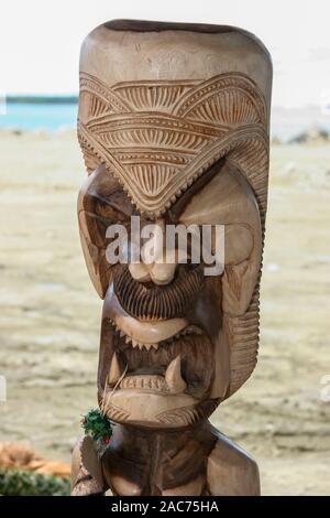 Fafa Island, Tonga, Tongatapu Insel im Südpazifik. Stockfoto