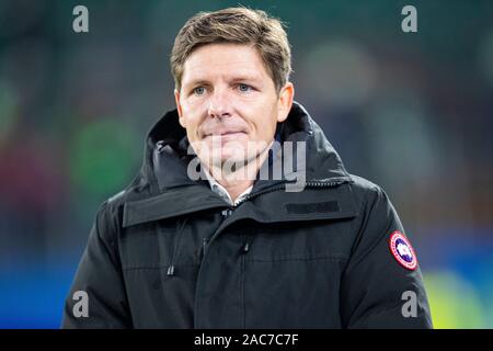 Berlin, Deutschland. 01 Dez, 2019. firo: 01.12.2019, Fuvuball, 1.Bundesliga, Saison 2019/2020 VfL Wolfsburg - SV Werder Bremen Trainer Oliver Glasner (VfL Wolfsburg) Porträt | Quelle: dpa/Alamy leben Nachrichten Stockfoto