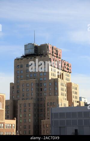 Wyndham New Yorker Hotel, Historisches Art déco-Gebäude, Manhattan, New York City, USA Stockfoto