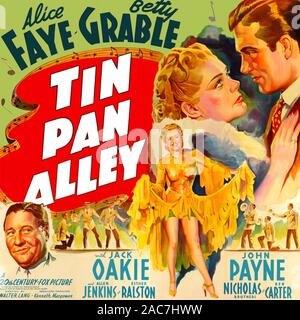 TIN PAN ALLEY 1940 Twentieth Century Fox Film Stockfoto