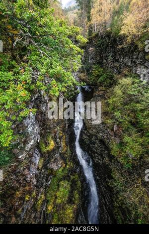 Corrieshalloch Gorge, Großbritannien, Schottland, Europa Stockfoto