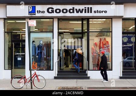 Goodwill Store & Spende Zentrum, 220 East 23 Street, New York, NY. aussen Verkaufsplattform für eine zweite Hand thrift Stores in Manhattan. Stockfoto