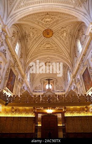 Das Kartäuserkloster Kirche der Himmelfahrt der Jungfrau Maria (Monasterio de la Cartuja), Granada, Spanien. Stockfoto
