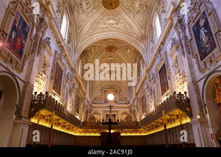 Das Kartäuserkloster Kirche der Himmelfahrt der Jungfrau Maria (Monasterio de la Cartuja), Granada, Spanien. Stockfoto