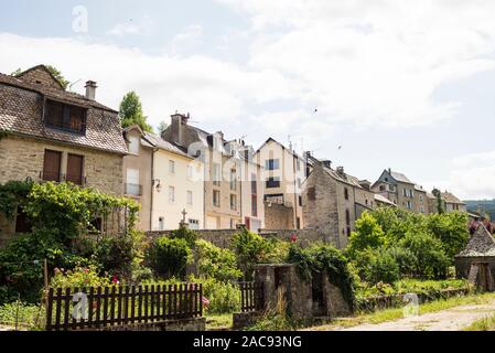 Französisches Dorf, Burgund Stockfoto