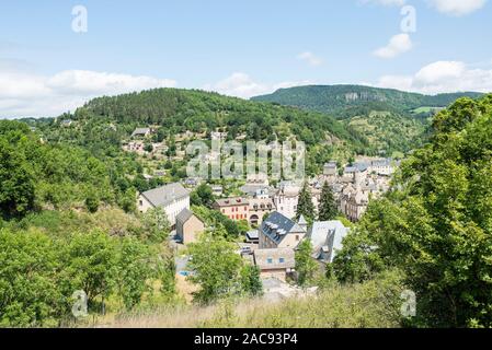 Französisches Dorf, Burgund Stockfoto