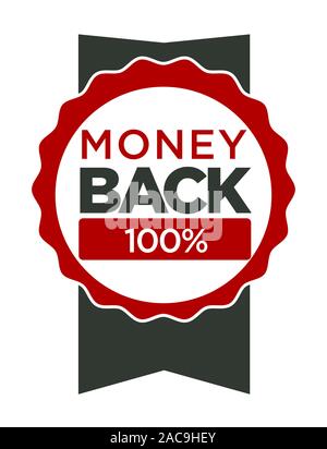 Special Shopping Angebot, Geld-zurück-Garantie isolierte Symbol Stock Vektor