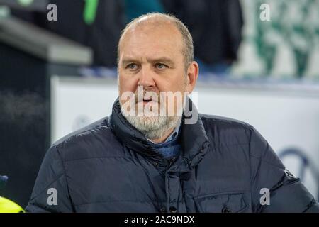 Wolfsburg, Deutschland. 01 Dez, 2019. Jörg SCHMADTKE (Jv? Rg, Geschafeftsfuehrer Sport, WOB), Brustbild, Fußball 1. 1. Fussballbundesliga, 13. Spieltag VfL Wolfsburg (WOB) - Werder Bremen (HB) 2:3, am 01.12.2019 in Wolfsburg/Deutschland. € | Nutzung der weltweiten Kredit: dpa/Alamy leben Nachrichten Stockfoto