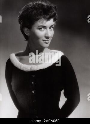 Ursula Lingen, English österreichischen Bühnen- und Filmschauspielerin, Deutschland Mitte 1950er Jahre. Deutsche österreichische Theater und Film Schauspielerin Ursula Lingen, Deutschland Mitte der 1950er-Jahre. Stockfoto