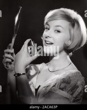 Heidelinde Weis, österreichischen Fictitious character, Deutschland 1960er Jahre. Österreichische Schauspielerin Heidelinde Weis, Deutschland der 1960er Jahre. Stockfoto