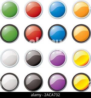 Glas Tasten rim Stockfoto