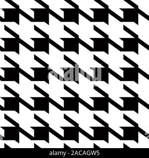 Houndstooth große Hintergrund Stockfoto