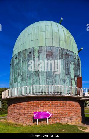 England, East Sussex, Hailsham, Herstmonceux, das Observatory Science Centre Stockfoto