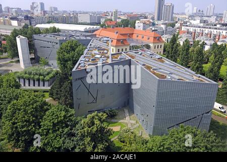 Jüdisches Museum Berlin, Neubau von Daniel Libeskind Stockfoto