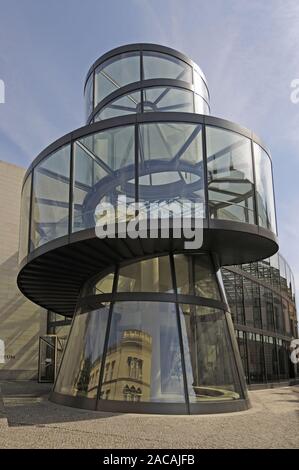 Erweiterung des Archithekten Pei im Deutschen Historischen Museum in Berlin. Stockfoto