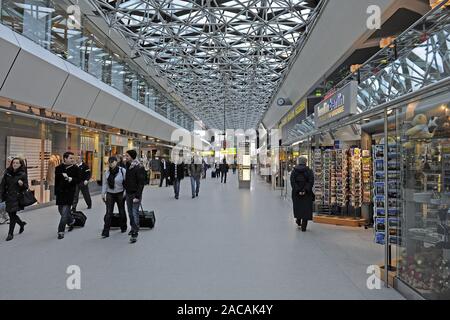 Aula der Flughafen Berlin Tegel, Berlin, Deutschland Stockfoto