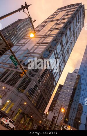 77 West Wacker Drive, Chicago, USA Stockfoto