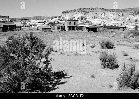 Unterwegs im Grenzgebiet Utah - Arizona, 1960er. Roadtrip rund um den Utah - Arizona Borderline, 1960er Jahre. Stockfoto