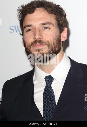 Sam Claflin besucht die 22. British Independent Film Awards (BIFAs) an Old Billingsgate in London. Stockfoto